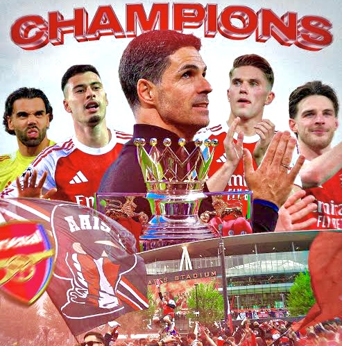 Arsenal Win First English Premier League Title In 22 Years